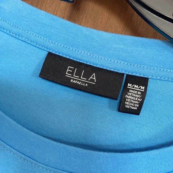 3/$45 Ella top floral crochet like detail top casual office boho summer spring M - Picture 13 of 17